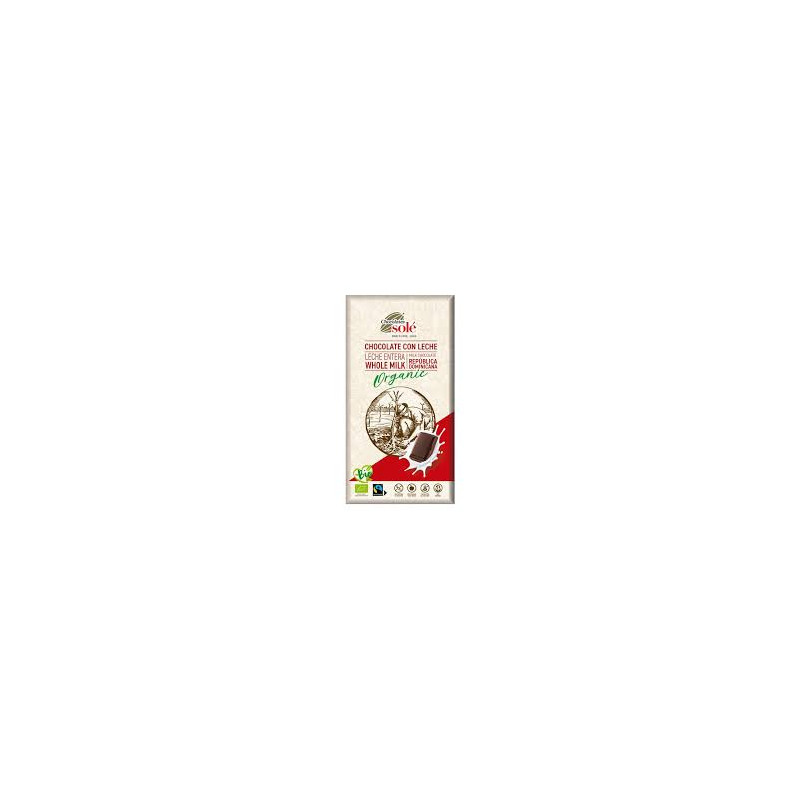 Xocolata amb Llet 100g ECO Solé