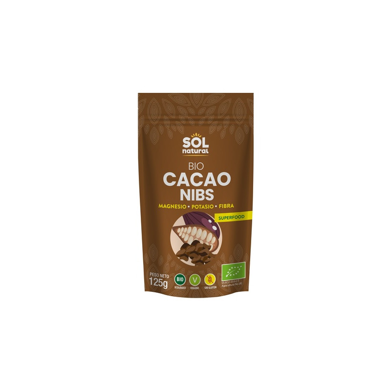 CACAO NIBS BIO 125G