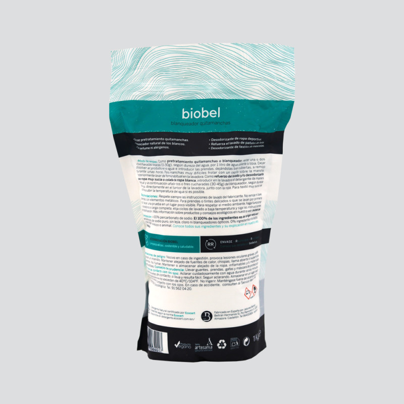 BLANQUEJADOR LLEVATAQUES ECO 1KG Biobel