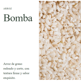 ARRÒS RODÓ BOMBA BLANC