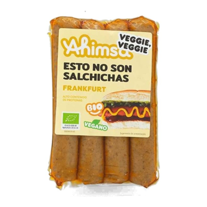 Salsitxes Frankfurt Vegetal 230g BIO Ahimsa