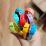 MANGO CEPILLO GRANEL AZUL PASTEL LMZ